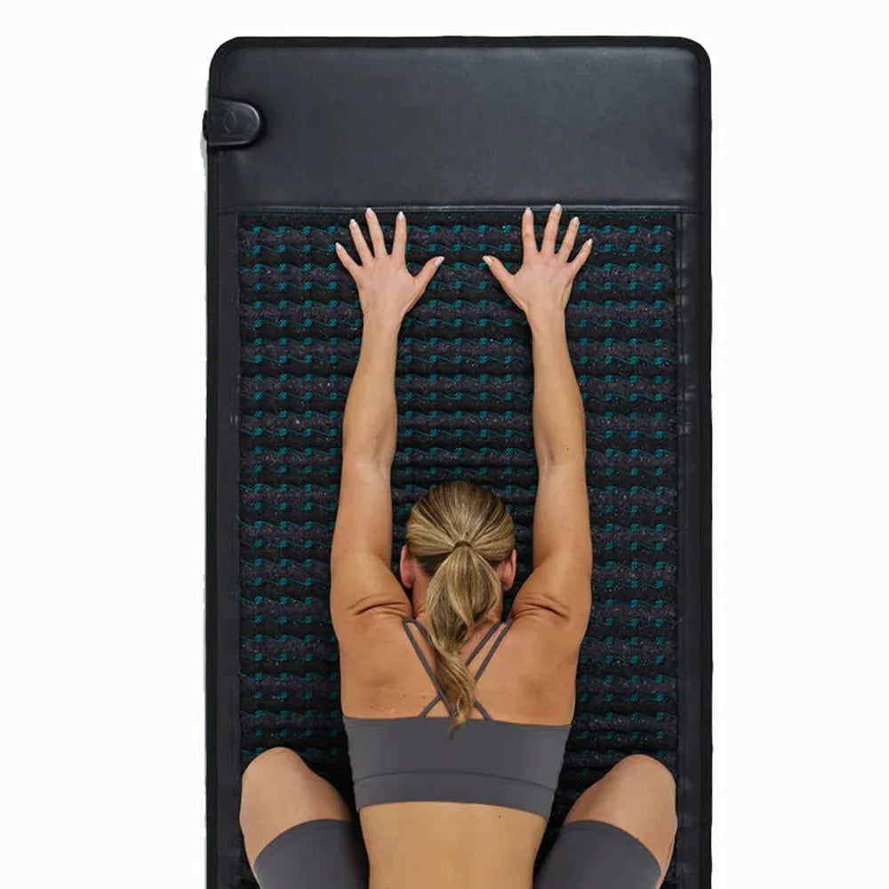 Natural Amethyst PEMF Full Body Infrared Heating Pad 180x90cm | Magnetic Therapy | Back & Joint Pain Relief | Far Infrared XL Mat
