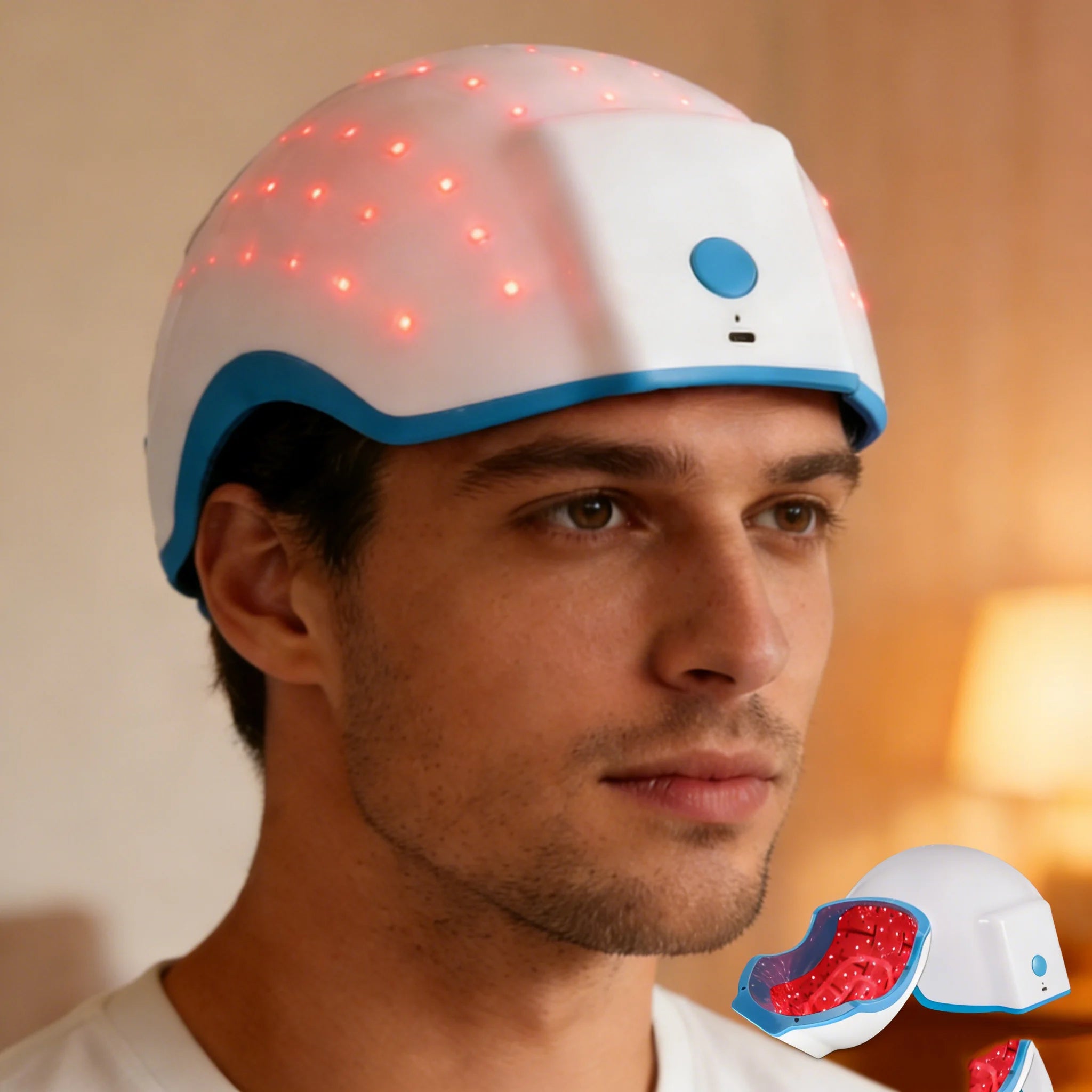 272 Red Light Therapy Helmet | Laser + LED Scalp Wellness System