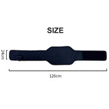 Natural Jade PEMF Infrared Waist Belt 134x16.5cm | Photon Energy Therapy | Women's Menstrual Pain Relief | Magnetic Heating Wrap