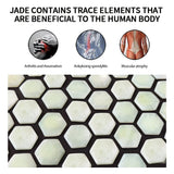 Luxury Jade & Tourmaline Heat Mat | Deep Infrared for Joint Pain, Sleep & Detox
