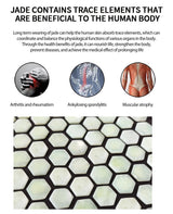 Luxury Jade & Tourmaline Heat Mat | Deep Infrared for Joint Pain, Sleep & Detox