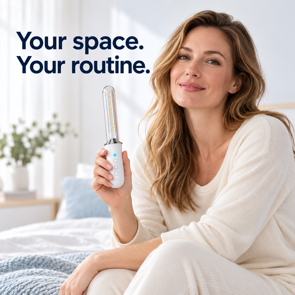 7HW Intima Vaginal Red Light Therapy Wand - For Tightening, Dryness & Pelvic Floor Care