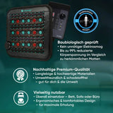 PEMF Photon Infrared Seat Cushion 45x45cm | Natural Jade Stone | Magnetic Pulse + Red Light Therapy | Negative Ion Heating Pad