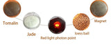 Electric Heated Jade Germanium Stone Mat - Far Infrared Photon Therapy for Pain Relief & Wellness