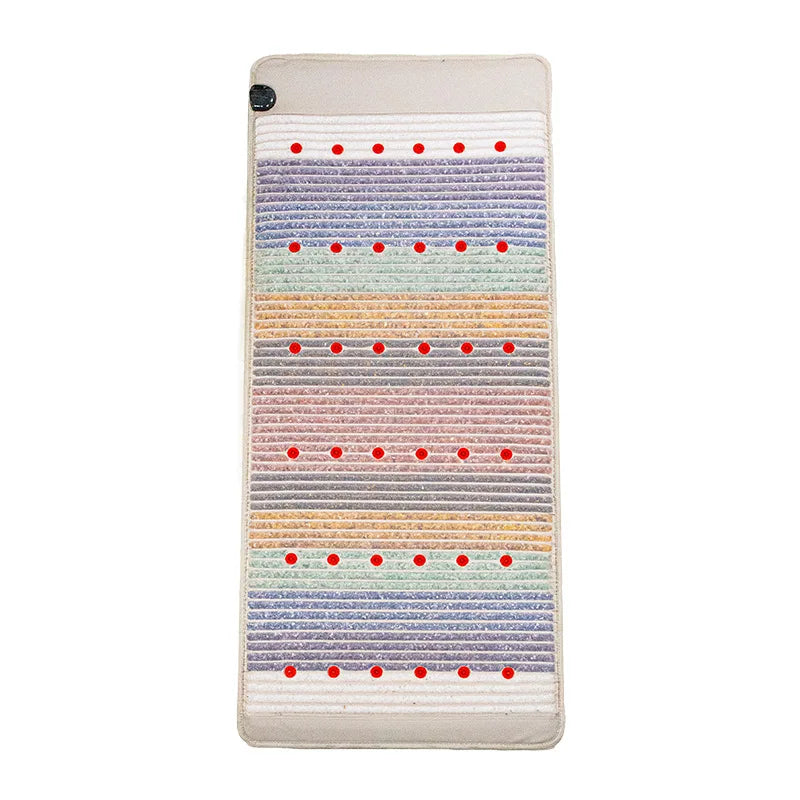 Colorful Crystal Photon Energy Leather Mattress | Full-Body Salon & Home Health Mat (Multiple Sizes)