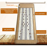 Electric Heated Jade Germanium Stone Mat - Far Infrared Photon Therapy for Pain Relief & Wellness