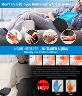 2PCS Red Light Therapy Gloves, 660nm 850nm Infrared Hand Massager with Pulse Mode for Arthritis & Palm Pain Relief