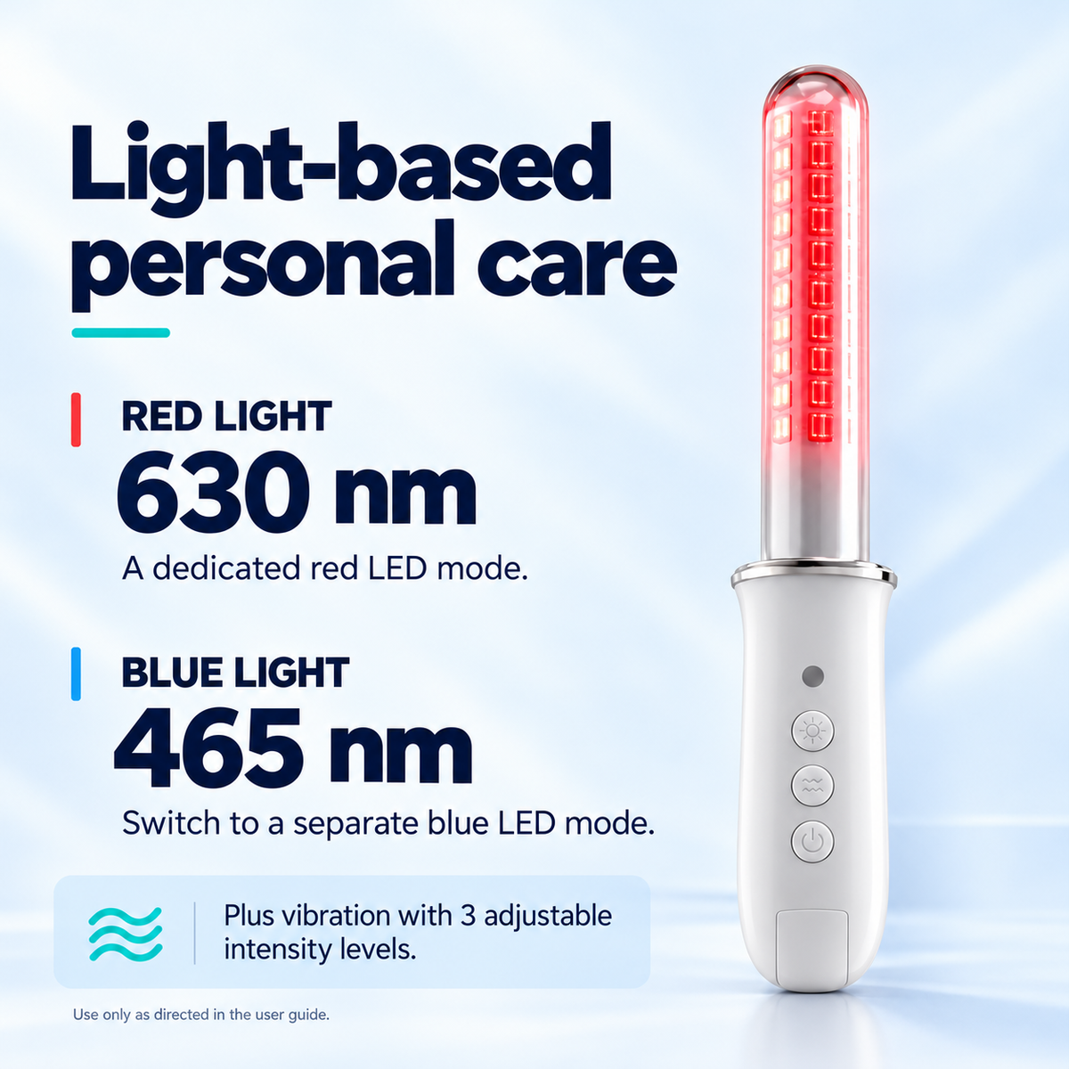 7HW Intima Vaginal Red Light Therapy Wand - For Tightening, Dryness & Pelvic Floor Care