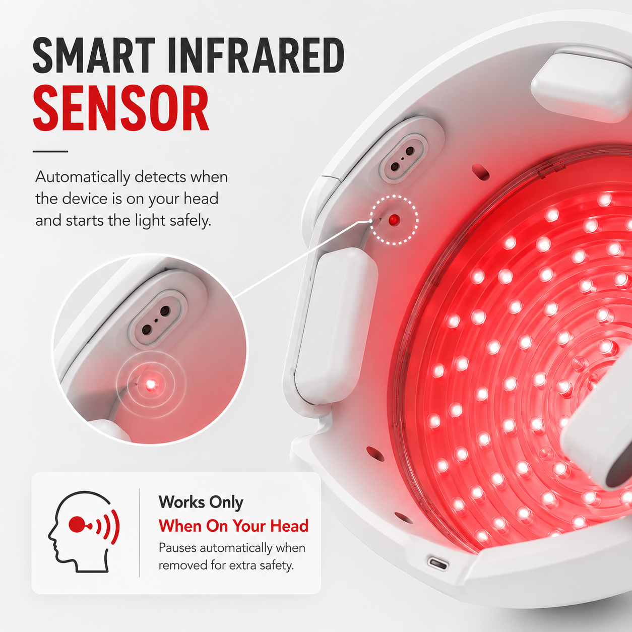 7hw StrandPro | Advanced Laser + LED Hair Wellness System: