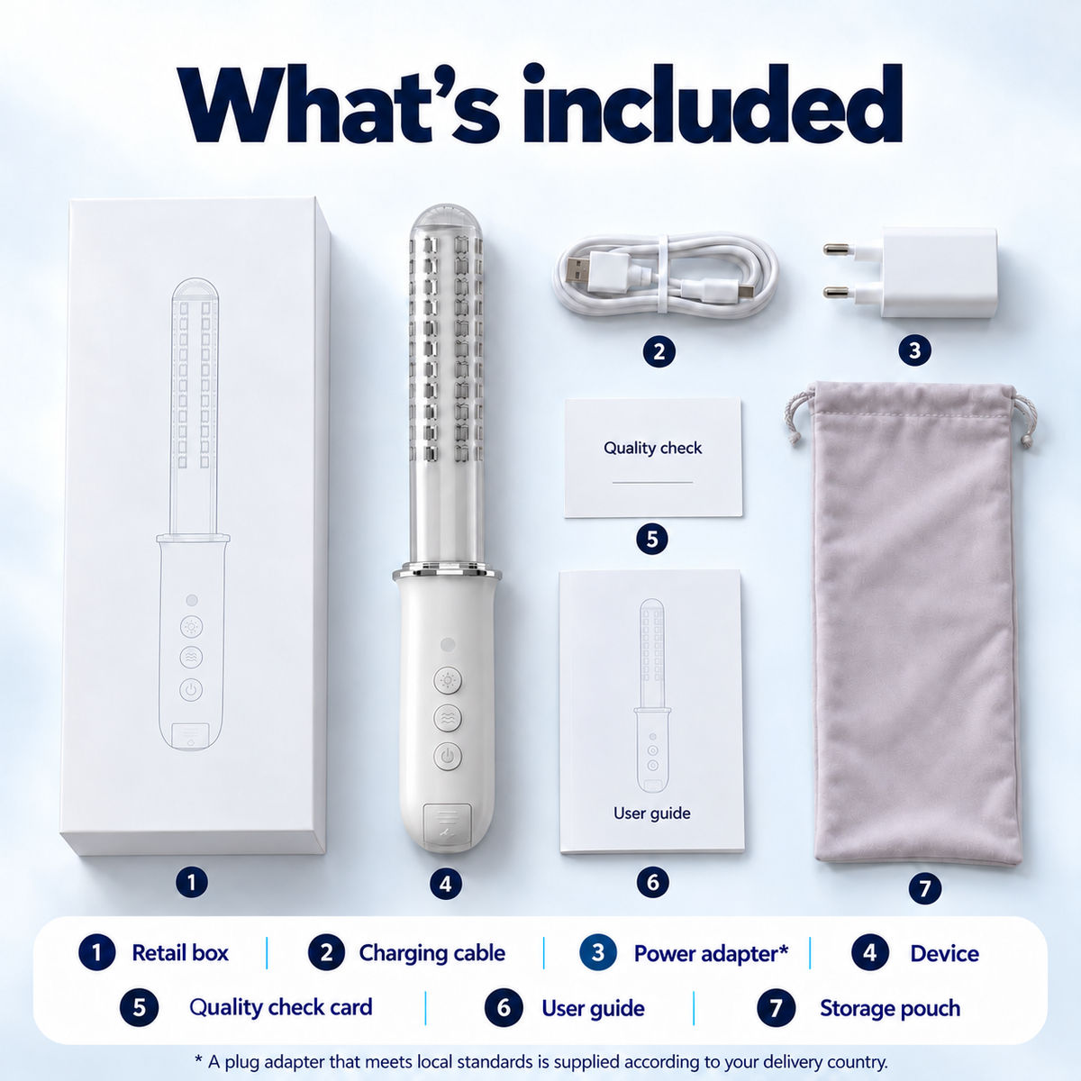 7HW Intima Vaginal Red Light Therapy Wand - For Tightening, Dryness & Pelvic Floor Care