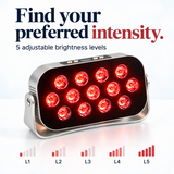 7HW EmberGo Cordless Red Light Panel for Sore Muscles & Skin