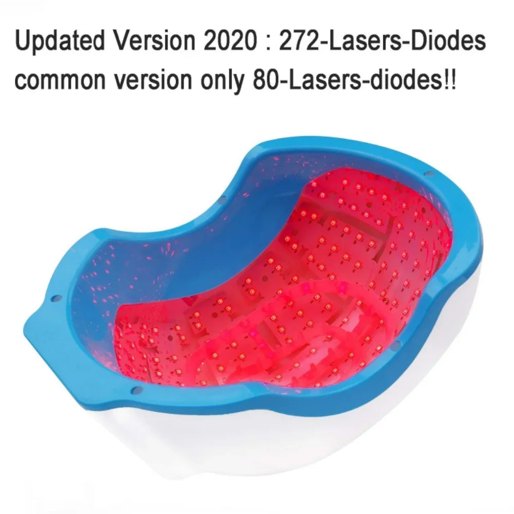 272 Red Light Therapy Helmet | Laser + LED Scalp Wellness System