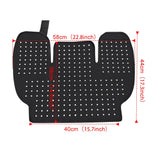 288 LEDs Red Light Therapy Neck Shoulder Wrap, 660nm 850nm Infrared Pad for Upper Back Pain Relief & Muscle Relaxing