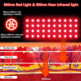 Cordless Red Light Therapy Glove, 660nm 850nm Infrared Hand Wrap for Arthritis, Carpal Tunnel & Finger Joint Pain Relief