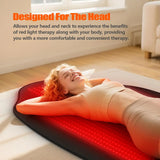 1370 LEDs Full Body Red Light Therapy Mat, 73"x33" XXL Infrared Blanket with 10Hz/40Hz Pulse for Pain Relief & Recovery