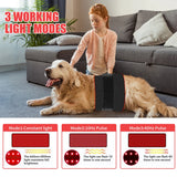 31"x11" Dual Chip Red Light Therapy Pad, 660nm 850nm Infrared LED Mat for Waist Back Shoulder Muscle Pain Relief