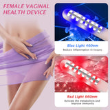 5-in-1 Vaginal Rejuvenation Wand, EMS & Red Blue Light Therapy Device for Pelvic Floor Strengthening & Tightening