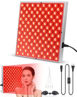 225 LEDs Red Light Therapy Panel, 660nm 850nm Infrared Light Therapy Device for Facial Anti-Aging & Body Pain Relief