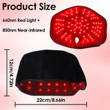Red Light Therapy Hair Growth Cap, 660nm 850nm Infrared LED Hat with 10Hz 40Hz Pulse Modes for Hair Loss Treatment