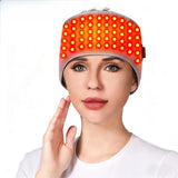 Red Light Therapy Heating Headband for Migraine Relief, 3-Level Heated Head Wrap for Stress, Tension & Rheumatic Pain