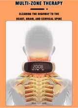 Medical Grade Neck Wearable Laser Therapy Device | 650nm LLLT with 72 Diodes for Blood Pressure & Lipid Management