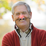 Portable 650nm Laser Ear & Nasal Irradiator, Neck-Hanging Rechargeable Therapy Device for Tinnitus & Ear Care Relief