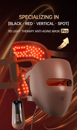 320 LED 4-Color Red Light Therapy Mask - 3D Silicone Face & Neck Skin Rejuvenation Set