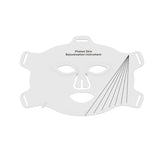 8-Color LED Face & Neck Light Therapy Mask - Professional Red Light & NIR Therapy for Anti-Aging