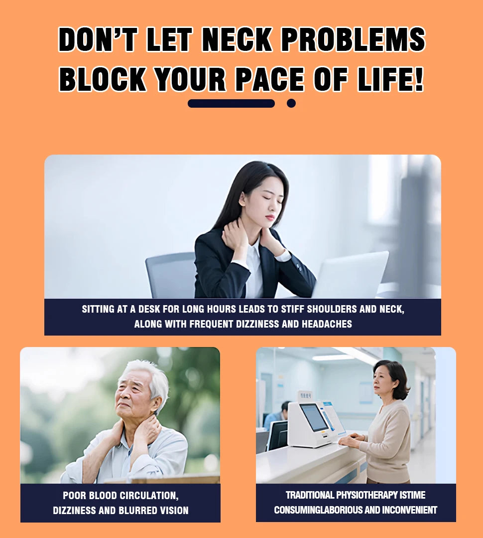 Medical Grade Neck Wearable Laser Therapy Device | 650nm LLLT with 72 Diodes for Blood Pressure & Lipid Management