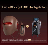 320 LED 4-Color Red Light Therapy Mask - 3D Silicone Face & Neck Skin Rejuvenation Set
