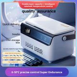 Portable Insulin Refrigerator | Car & Home Travel Medication Cooler | Constant Temperature Drug Box