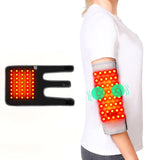 Red Light Therapy Elbow Heating Pad with Vibration Massage, Infrared Wrap for Tennis Elbow, Arthritis & Muscle Pain Relief