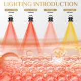 Portable Red & Near Infrared LED Silicone Face Mask - Anti-Aging, Skin Repair & Brightening for Home Use