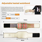 PEMF Far-Infrared Heating Belt | Anionic Jade Crystal for Chakra & Pain Relief
