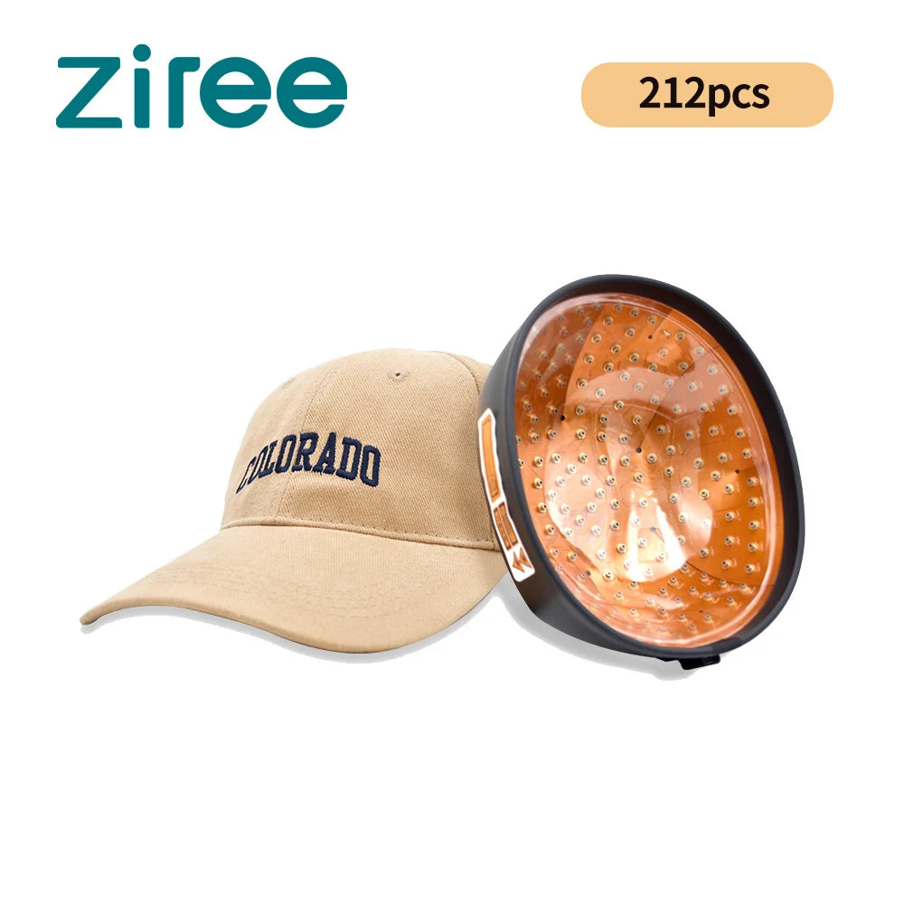 212 LLLT Red Light Laser Cap for Hair Regrowth – Stop Hair Loss, Strengthen Roots, Promote Thicker Hair