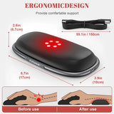 Red Light Therapy Wrist Rest for Mouse & Keyboard, 660nm 850nm Infrared Ergonomic Silicone Pad for Tenosynovitis Relief
