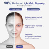 7-Color Silicone LED Face & Neck Therapy Mask - Professional Red Light Therapy for Skin Rejuvenation