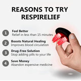 Cordless Red Light Nasal Therapy Device, Low Frequency Pulse Nose Massage for Rhinitis Relief, Sinusitis & Congestion
