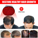 Red Light Therapy Cap for Hair Regrowth, 660nm 830nm Infrared Hair Growth Hat for Hair Loss & Thinning Repair