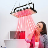 96 LEDs Red Light Therapy Lamp with Adjustable Tripod Stand, 660nm 850nm Infrared Floor Lamp for Body Pain & Skin Care