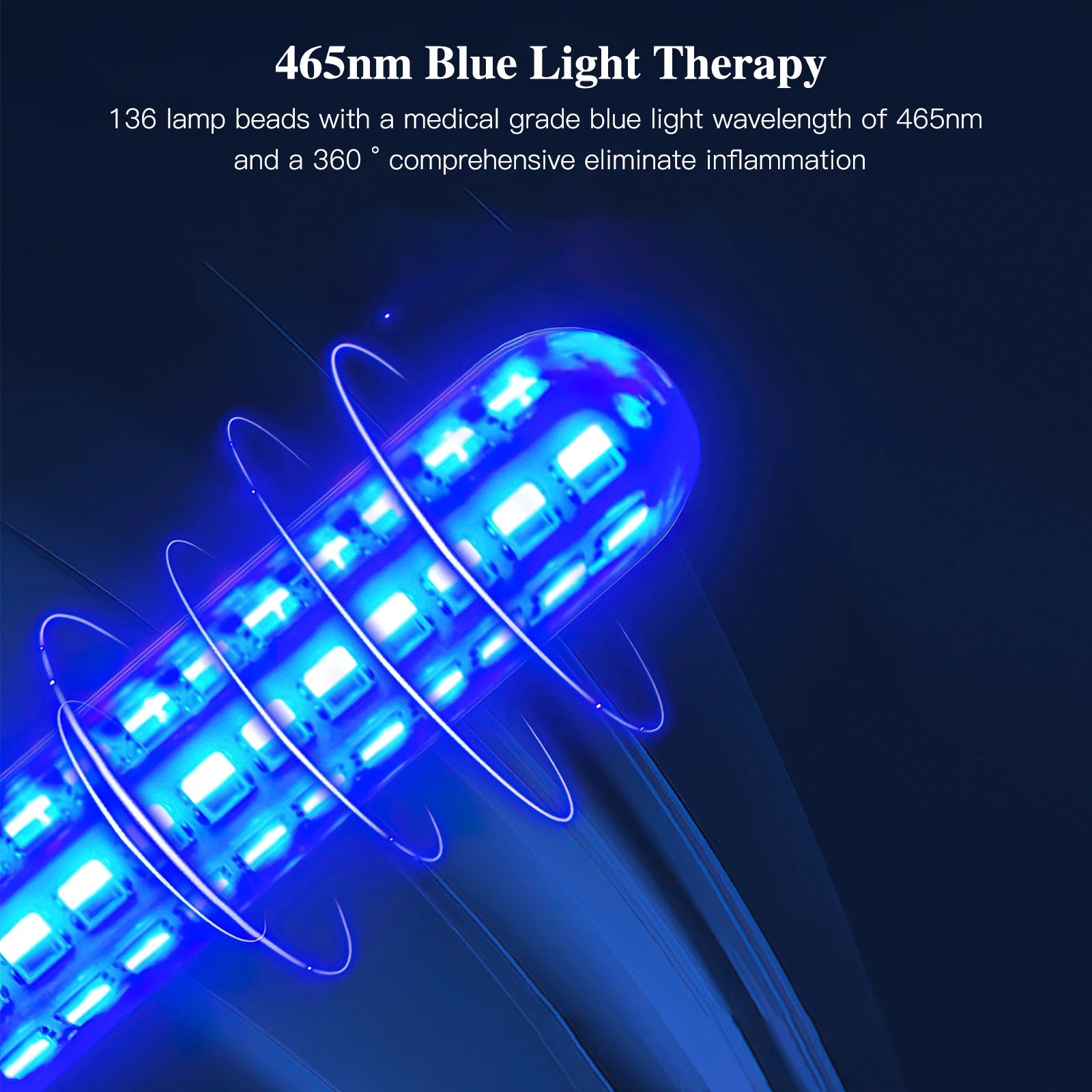 Wireless Vaginal Red Light Therapy Device, Blue Light Massager for Vaginal Tightening, Vaginitis Relief & Pelvic Care