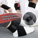 36 LED Red Light Therapy Wrist Wrap, Cordless Heated Vibration Massager for Carpal Tunnel, Arthritis & Joint Pain Relief