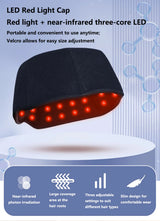 Red Light Hair Growth Cap | 660nm & 850/940nm Infrared Therapy for Scalp Wellness