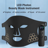LED Facial Mask Eye Mask Photorejuvenation Beauty Device White Yellow Blue Red Light Therapy Home Rejuvenation Skin Care Machine