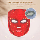 7 Colors LED Light Therapy Face Mask - Photon Rejuvenation & Skin Brightening Facial Care Tool - Home Use Beauty Device