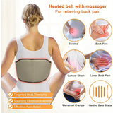 PEMF Far-Infrared Heating Belt | Anionic Jade Crystal for Chakra & Pain Relief