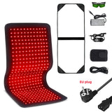 360 LEDs Red Light Therapy Belt, 80x30cm Infrared Wrap 660nm 850nm for Body Slimming & Muscle Pain Relief (0 EMF)