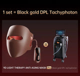 320 LED Red Light Therapy Mask - 3D Silicone Face & Neck Device for Anti-Aging & Acne Care