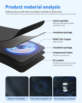 PEMF Magnetic Therapy Mat | Full Body Pain Relief & Sleep Improvement | Adjustable Frequency