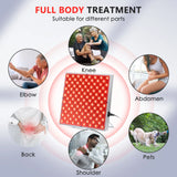 225 LEDs Red Light Therapy Panel, 660nm 850nm Infrared Lamp for Face Anti-Aging & Full Body Muscle Pain Relief (12.2")